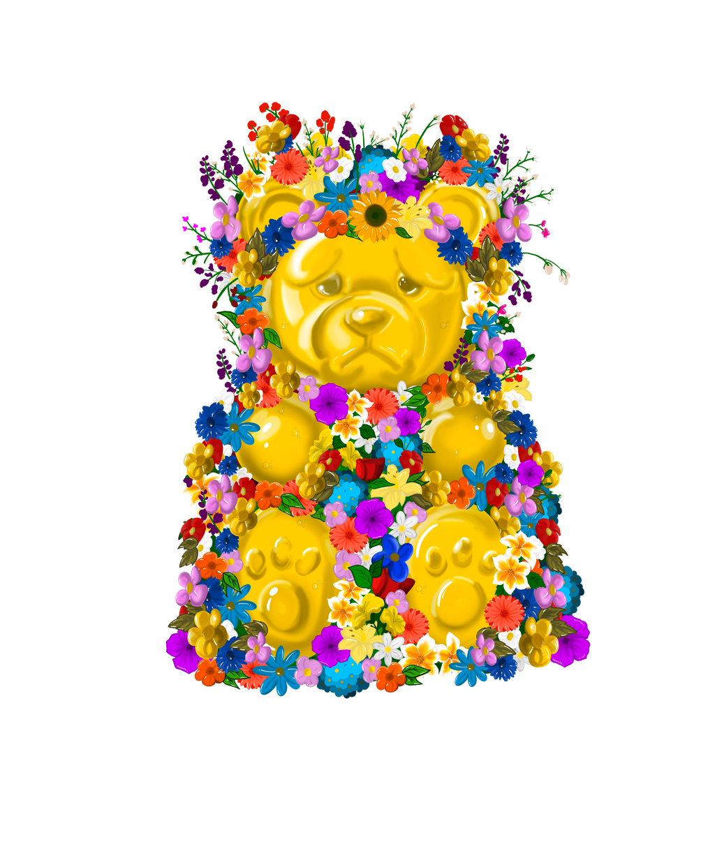 Midsommar Gummy Bear T-Shirt - Cropable