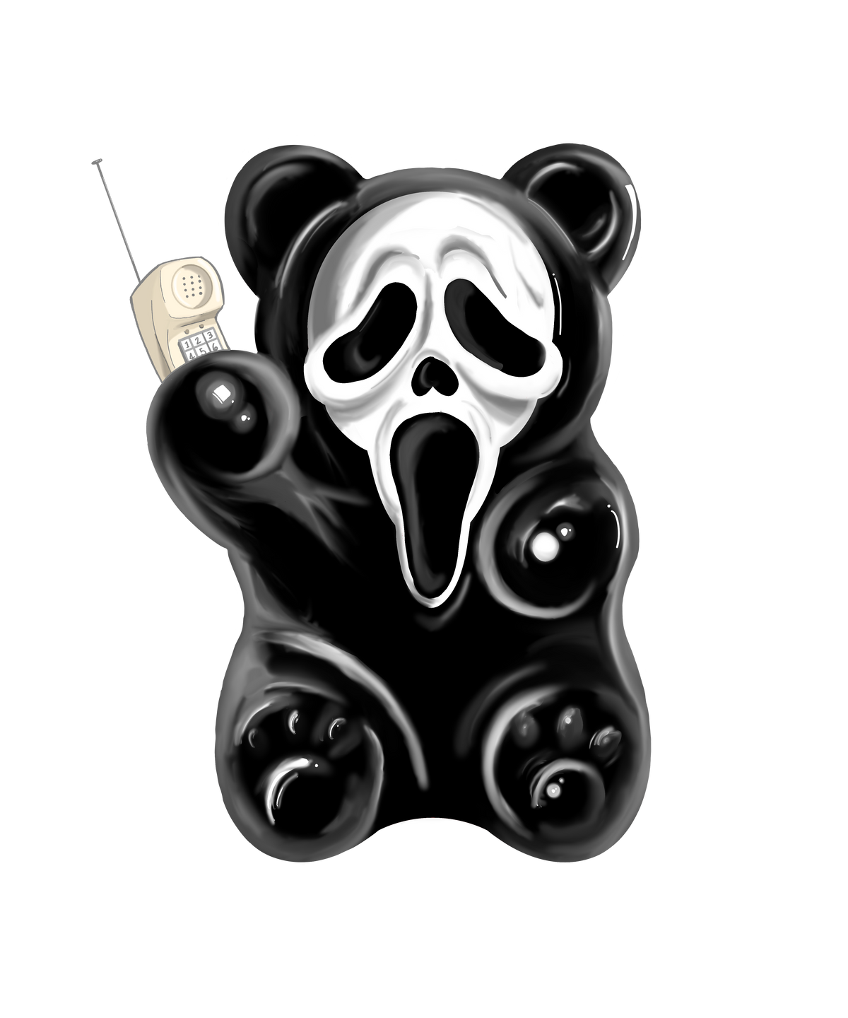 Scream Gummy Bear T-Shirt